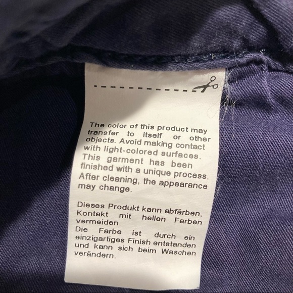 BOSS by Hugo Boss Sz 34 x 32 Tapered Leg Quilted Inner Waist Jeans - Picture 8 of 12